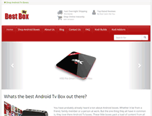 Tablet Screenshot of bestandroidtvbox.com